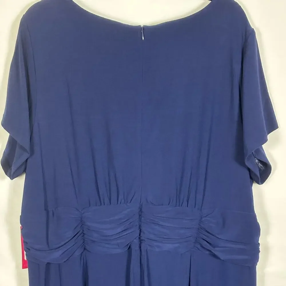 Vince Camuto Jumpsuit Navy Blue PLUS 3X NWT